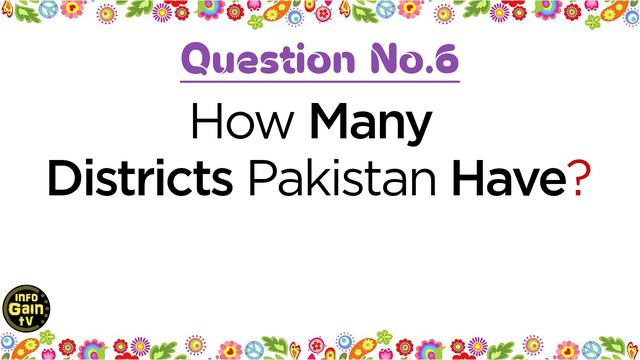 Pakistan General Knowledge questions and answers in English | Part 3 | infogain tv смотреть онлайн
