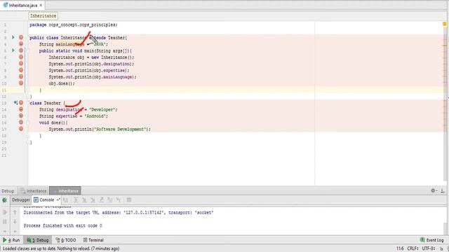 ? Java Inheritance Tutorial in Debug Style [2020] | Tutorial | Latest | Coding | Basic смотреть онлайн
