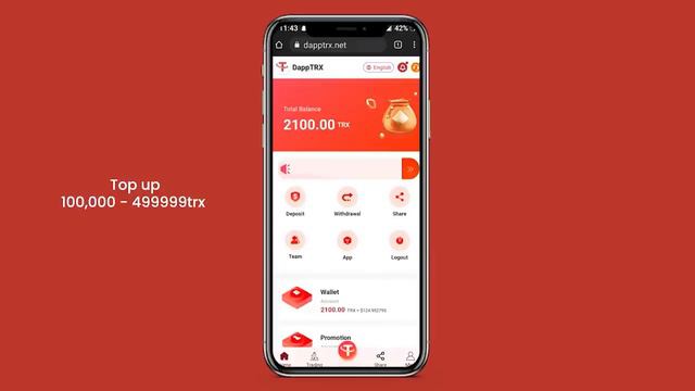 💎 DappTRX – The Largest Mining Pool For The TRON / Make Money / Signup Bonus 2000TRX