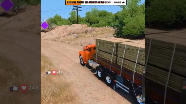 Scania Antiga Sofrendo Nas Estradas De Terra смотреть онлайн
