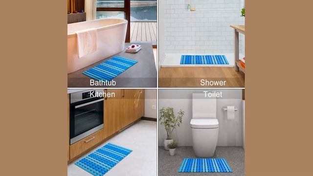 Коврик для ванной на нескользящей подошве душ Pad с присоской быстрый дренаж коврик Ванная смотреть онлайн