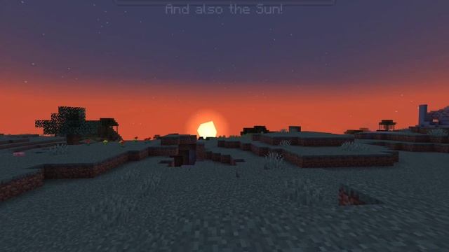 3D Sun and Moon in Minecraft - Resource Pack смотреть онлайн