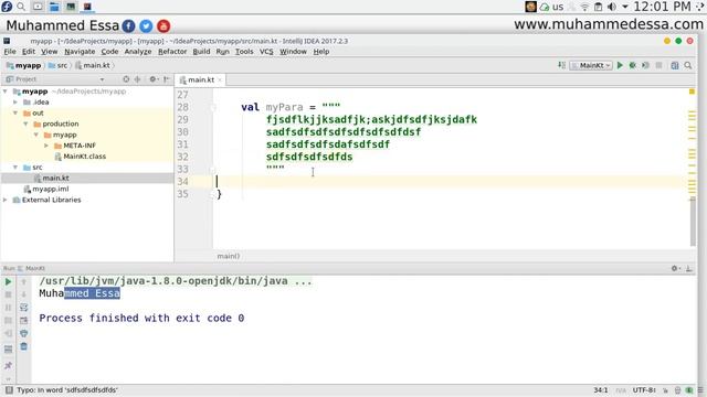 10 Kotlin basics Type string and char смотреть онлайн