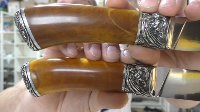 4 ножа из N690 со скидкой 25%. Мастерская "СЛОН & Ко." смотреть онлайн