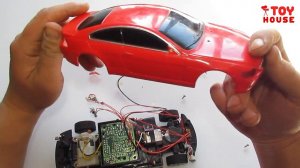 Разобрал BMW машинку на радиоуправлении. Что внутри? Розыгрыш УАЗика на пульте.