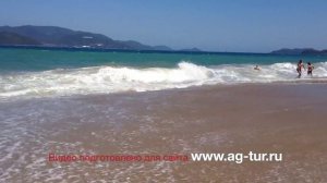 Вьетнам. Пляж Нячанга в феврале.