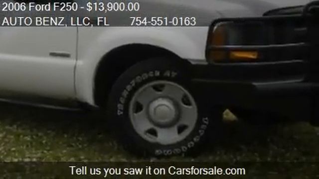 2006 Ford F250 XL Crew Cab Long Bed DIESEL - for sale in Fo смотреть онлайн