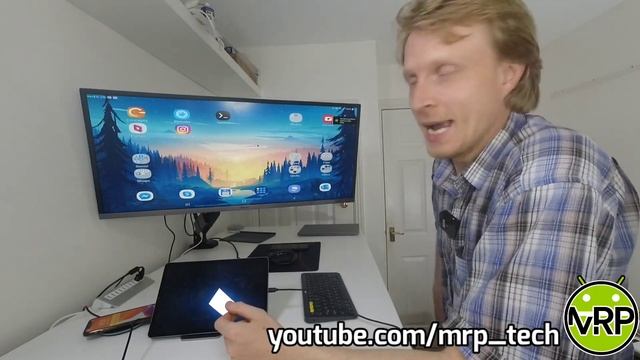 Samsung DeX On Windows With GALAXY TAB S6!!. QtScrcpy Setup Tutorial. No ROOT!!!