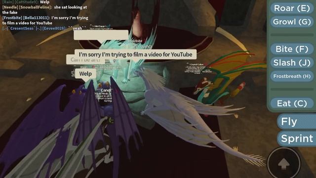 Wings of fire New dragon the ice wing (roblox early access game) смотреть онлайн