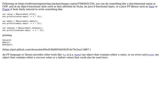 How should I store "unknown" and "missing" values in a variable, while still retaining the... смотреть онлайн