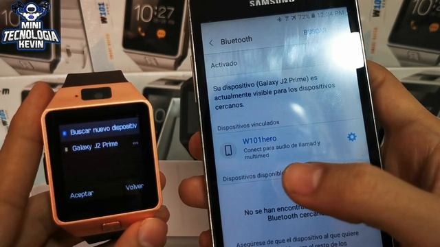 Como activar NOTIFICACIONES de WHATSAPP en SMARTWATCH / Bt Notification смотреть онлайн
