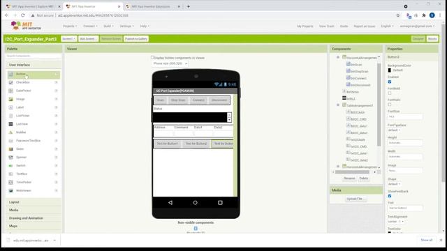 Develop ESP32 BLE Phone App(MIT APP Inventor) for I2C devices part3 смотреть онлайн
