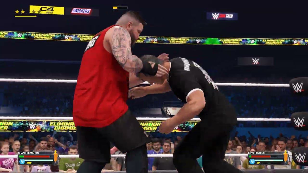 WWE2K23 Shane McMahon Vs Kevin Owens