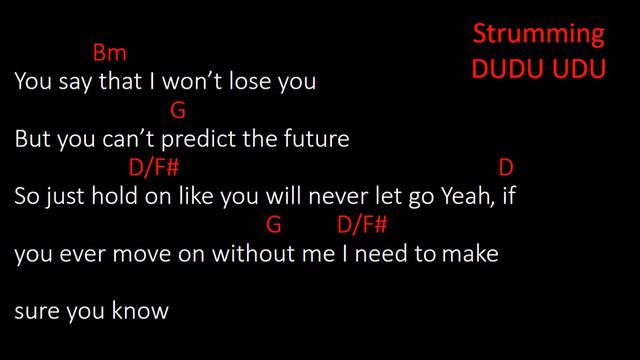 Justin Bieber - Anyone guitar chords and lyrics смотреть онлайн