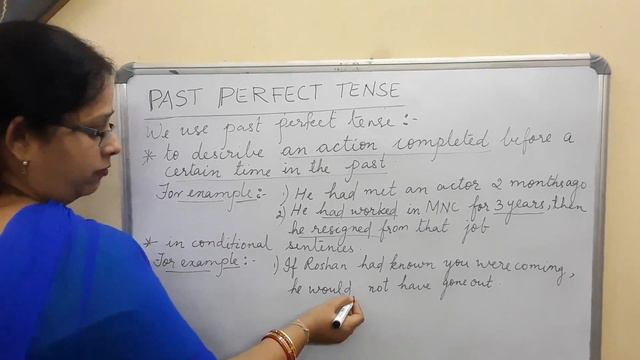 Past Perfect Tense