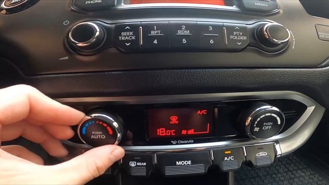 How to Change Airflow Temperature in Kia Rio III ( 2011 – 2016 ) смотреть онлайн