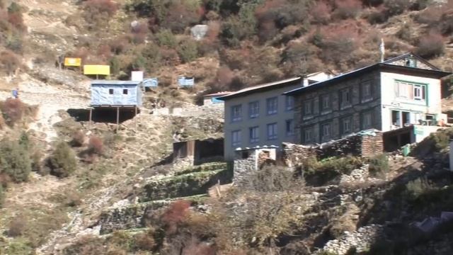 Trek from Lukla to Mount Everest base camp Nepal смотреть онлайн