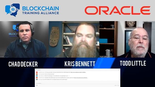 BTA and Oracle Blockchain Platform Live Q&A смотреть онлайн