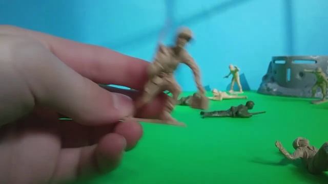 BMC Toys Classic Marx ww2 US Marines | REVIEW смотреть онлайн