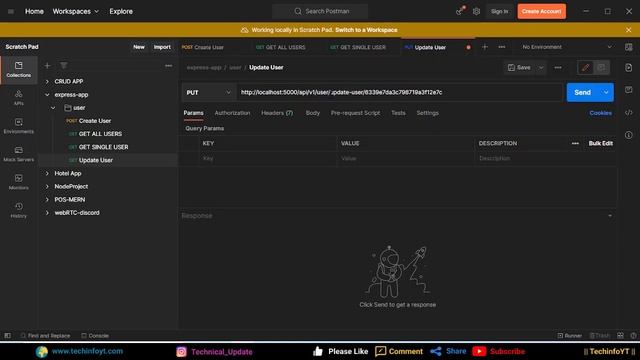 Nodejs Mongodb Crud Operations - Update Delete Documents | Learn nodejs | nodejs express js tutoria смотреть онлайн