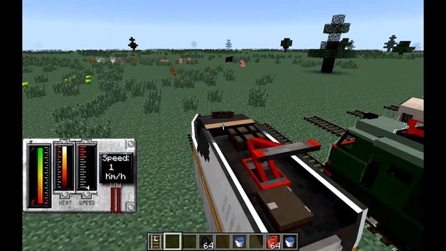 TRAINCRAFT MOD 1.7.10 САМЫЙ БЫСТРЫЙ ОБЗОР смотреть онлайн