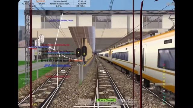 Train Drive ATS 3 | Scenario 2 (+announcements) смотреть онлайн