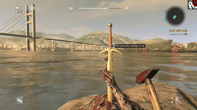 Dying Light - Excalibur Location Easter Egg Guide - How to find the Excalibur Sword and Blueprint смотреть онлайн