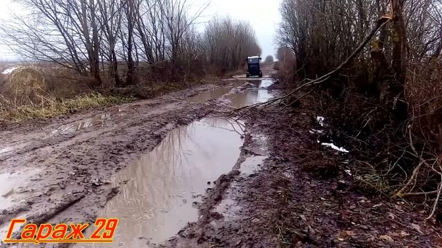 Самодельный минитрактор в грязи смотреть онлайн
