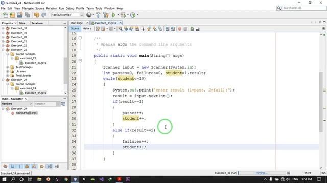 java how to program exercise 4.24 смотреть онлайн