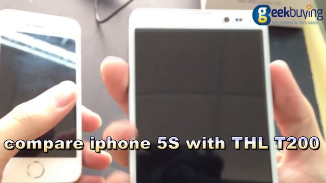 THL T200 Unboxing Review with 2 Free NFC tags & Compare iphone 5s смотреть онлайн
