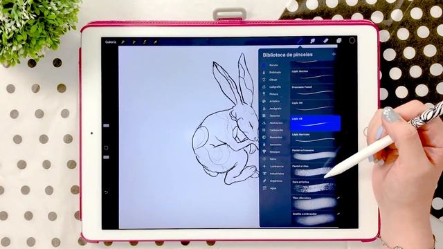 MINI TUTORIAL | Pinceles de PROCREATE | Editar, crear e importar. смотреть онлайн