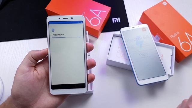 Xiaomi Redmi 6a Два штуки с Aliexpress
