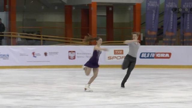 7 Yulia ZHATA / Yan LUKOUSKI - UKR - Senior Ice Dance FD - Mentor Torun Cup 2019 смотреть онлайн
