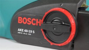 Обзор Пила цепная BOSCH AKE 40 S  и BOSCH AKE 40-19 S