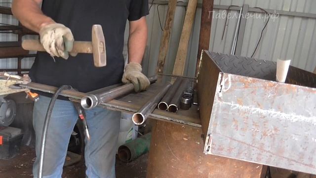 Разборный походный мангал с подказанником.