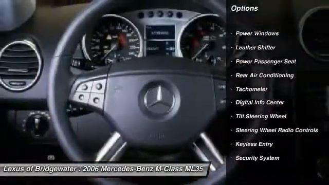 2006 Mercedes-Benz M-Class ML350 4MATIC 4dr 3.5L 4x4 SUV Bridgewater N смотреть онлайн