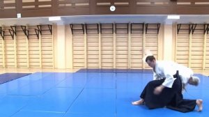 Рётэ дори кокю нагэ. Айкидо. АйКиКай. Ryote dori kokyu nage