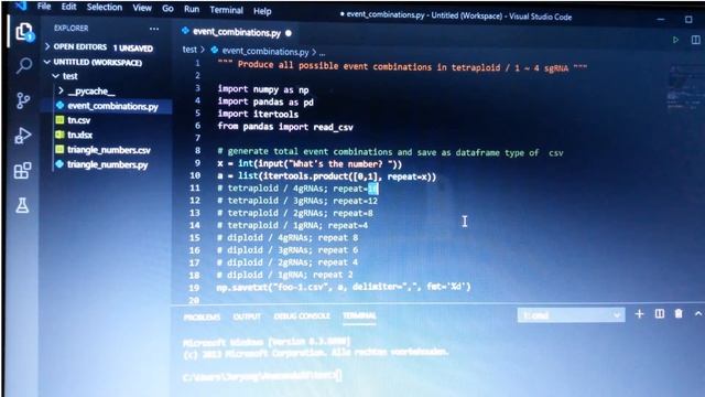 Practical Python - The multiple sgRNA Crispr Cas9 with python scripts смотреть онлайн