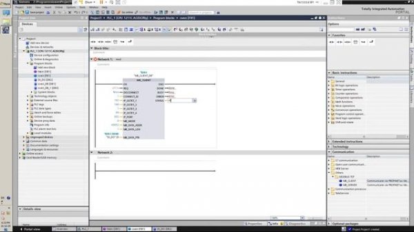 Связь контроллера Siemens Simatic 1200 c модулем входов/выходов фирмы Овен МК210 по Modbus TCP