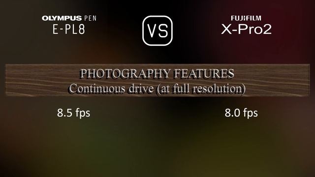 Olympus PEN E-PL8 vs. Fujifilm X-Pro2: A Comparison of Specifications смотреть онлайн