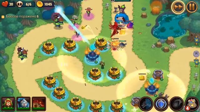 Shattered Realms lvl 1 (Deadly Meadow) - Realm Defense смотреть онлайн