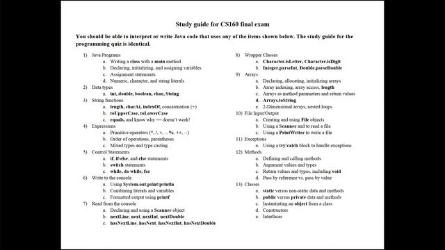 CIS 1068 - Review Part 1 смотреть онлайн