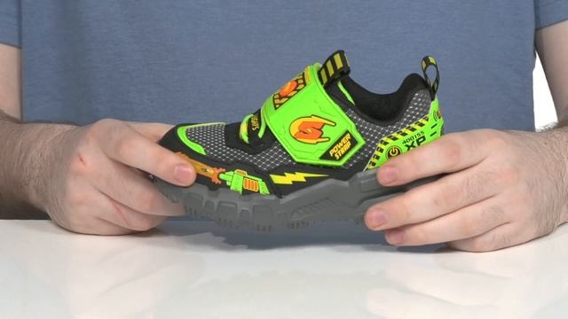 SKECHERS KIDS Sport Lighted - Adventure Track 400155L (Little Kid/Big Kid) SKU: 9589366 смотреть онлайн