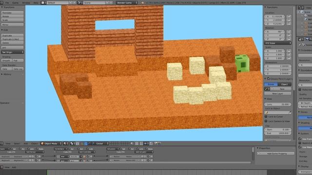 Я Сделал СВОЮ Игру МАЙНКРАФТ в 3D смотреть онлайн