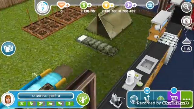 Прохождение Sims FreePlay "Деньги растут на деревьях" смотреть онлайн