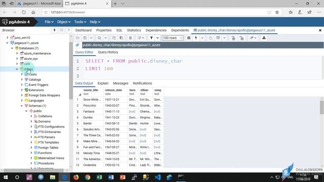 สอน Azure PostgreSQL: การใช้ pgAdmin และ psql ในการจัดการ PostgreSQL บน Microsoft Azure смотреть онлайн