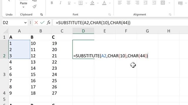 How to split multiple lines into separate cells in excel смотреть онлайн