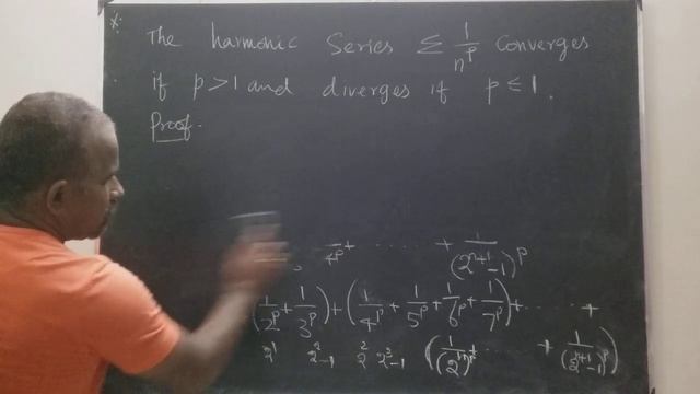 show that the harmonic series ∑1/n^p converges if p is greater than 1 and diverges if p ≤ 1. смотреть онлайн