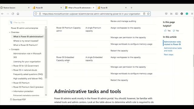 Power BI Abstract Thesis Episode 41: Tenant Settings- Admin Roles смотреть онлайн