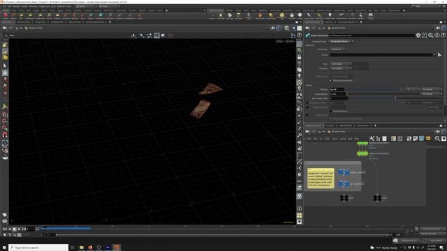 Pizza Pile!!! Dynamic Proxy to High Res Deformation in Houdini Vellum (Project Files Included) смотреть онлайн